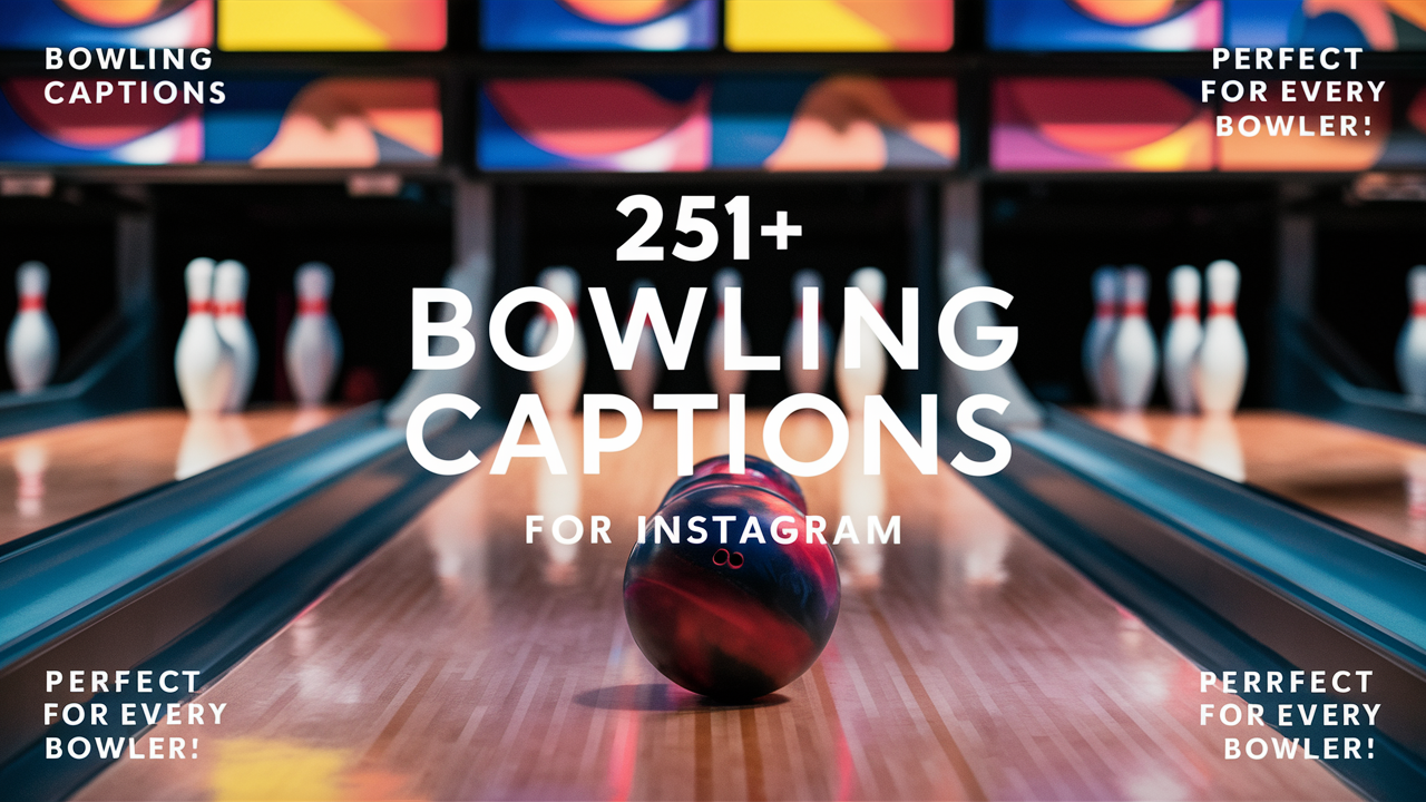Bowling Captions for Instagram: Perfect for Every Bowler!