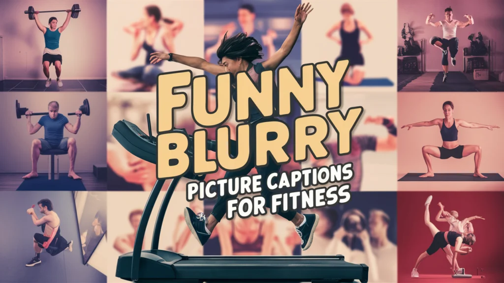Funny Blurry Picture Captions for Fitness