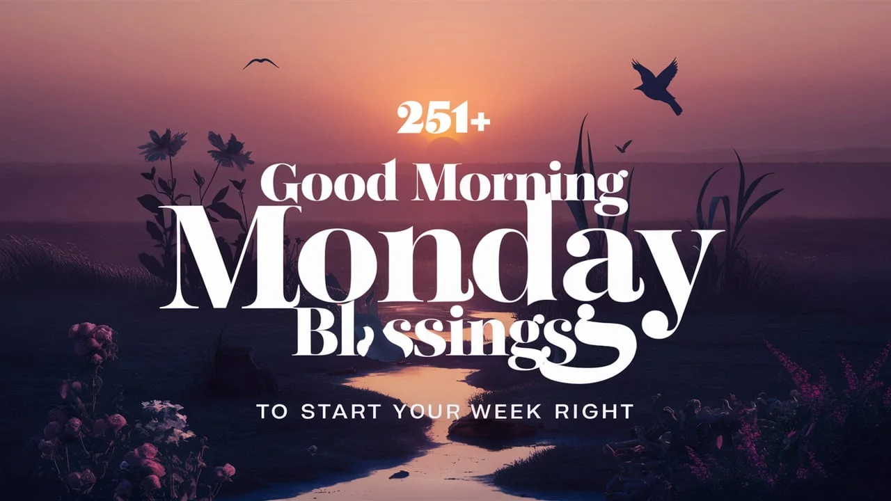 Good Morning Monday Blessings To Start Your Week Right