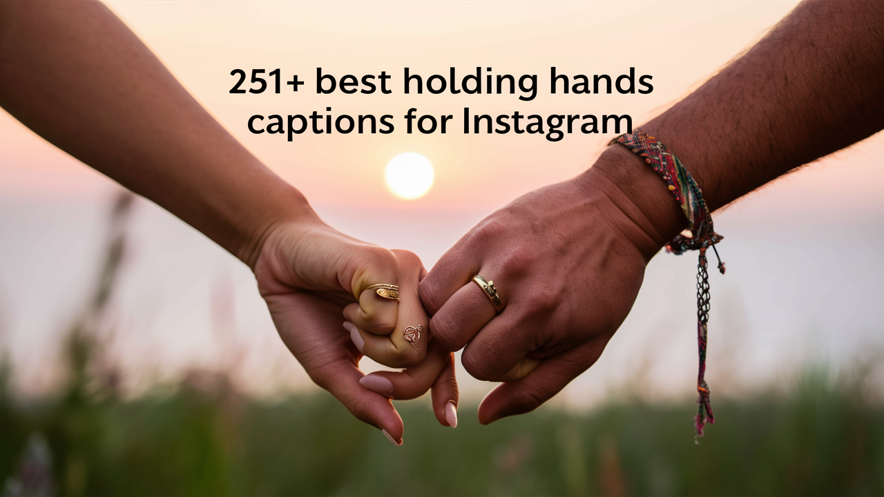 Best Holding Hands Captions for Instagram
