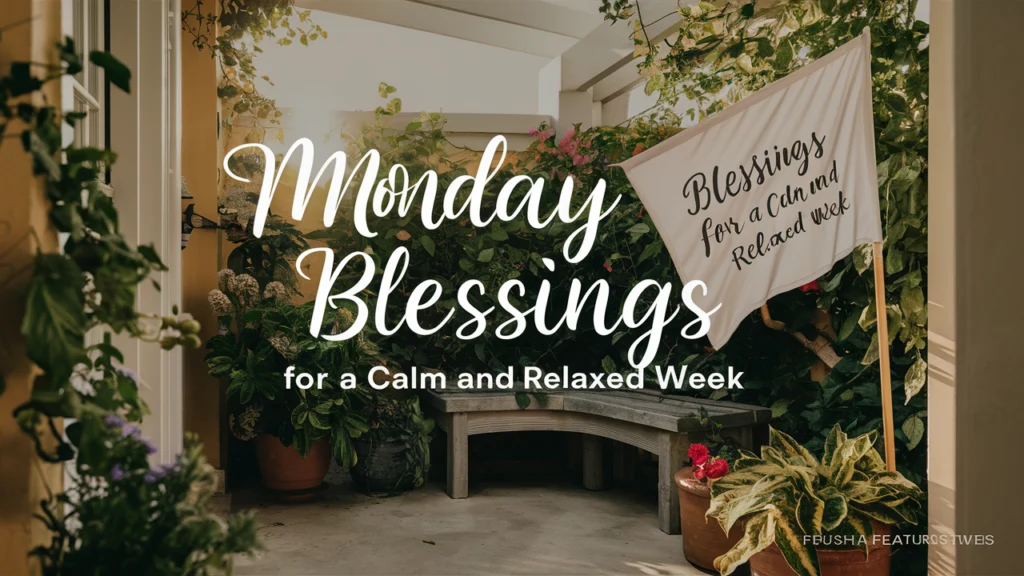 Monday Blessings for a Calm and Relaxed Week