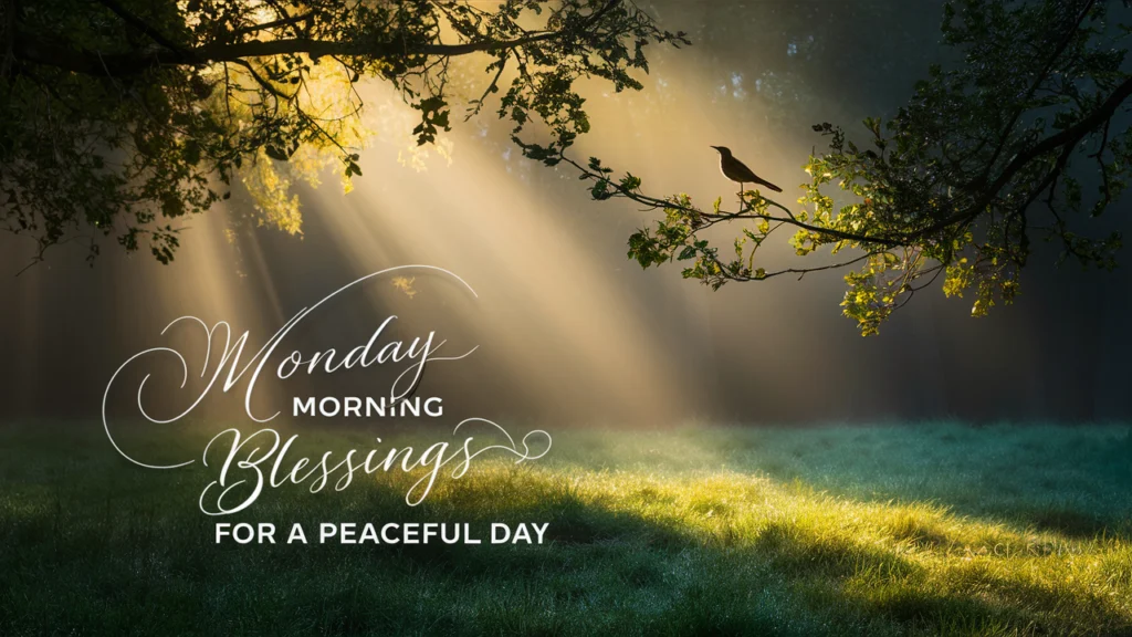 Monday Morning Blessings For A Peaceful Day