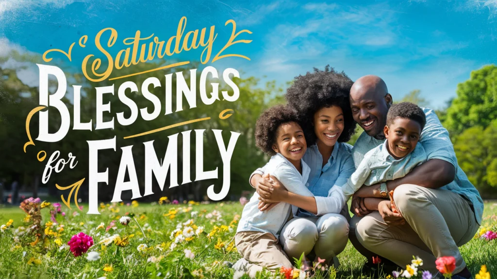 Saturday Blessings for Family