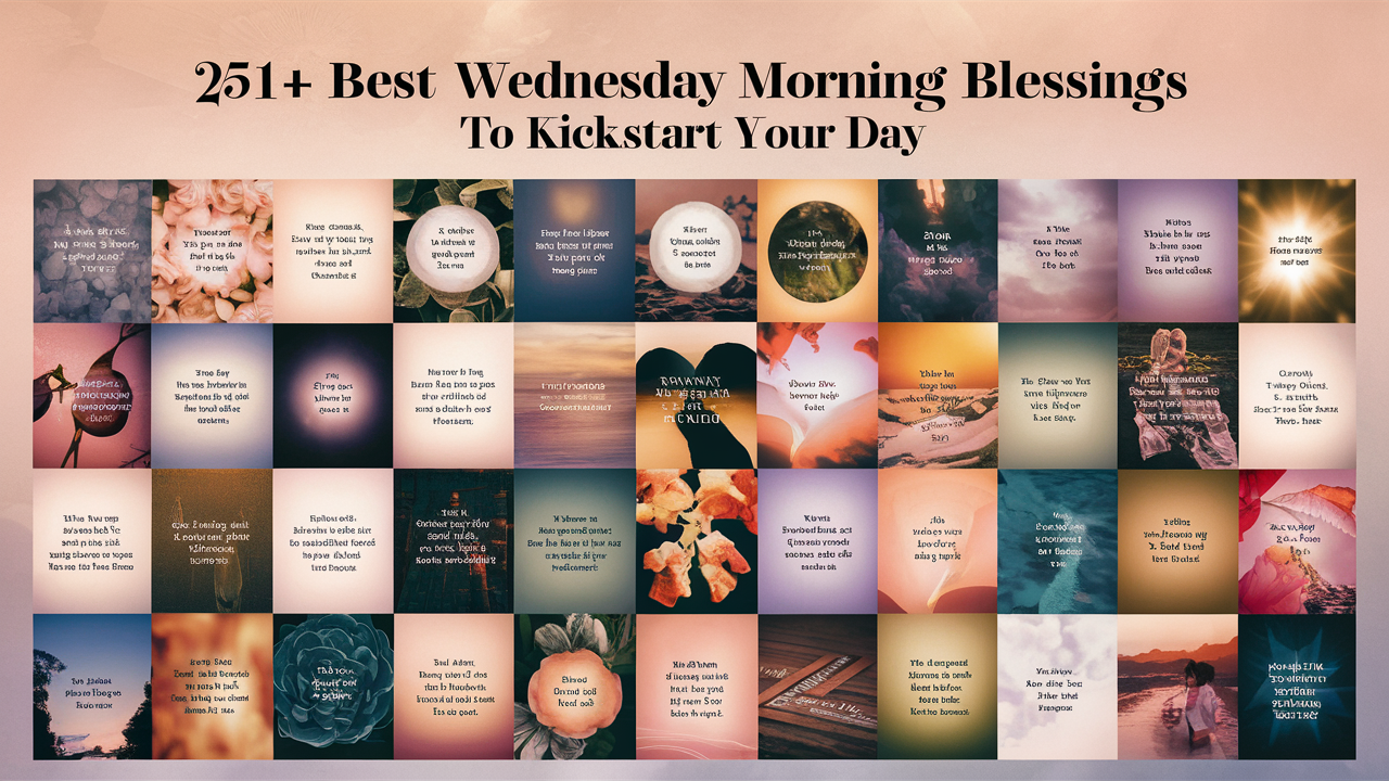 Best Wednesday Morning Blessings to Kickstart Your Day