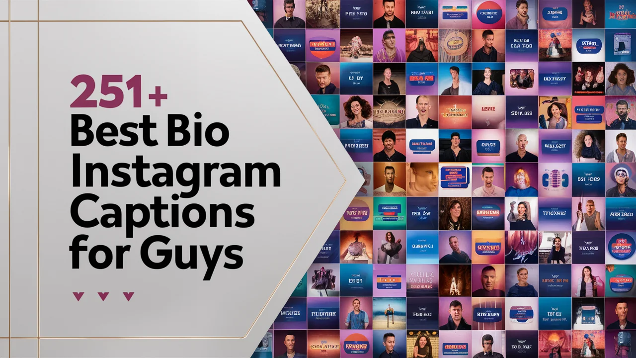 Best Bio Instagram Captions for Guys