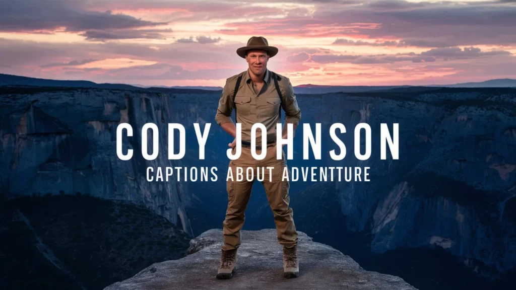 Cody Johnson Captions About Adventure