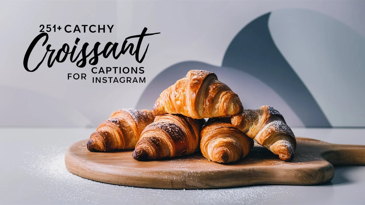 Catchy Croissant Captions for Instagram