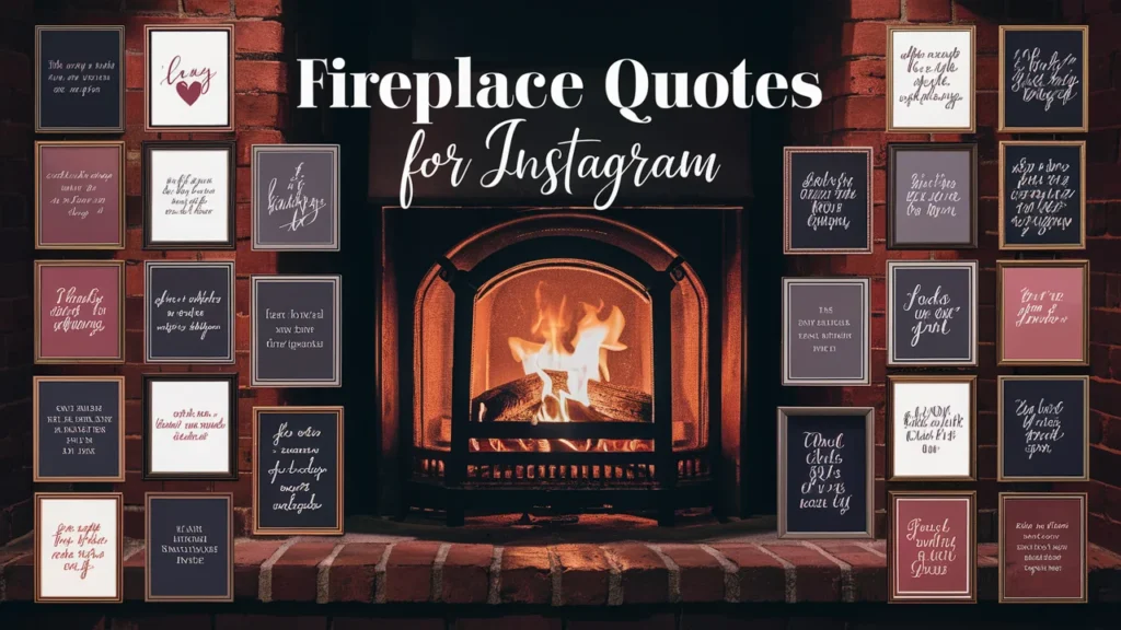 Fireplace Quotes for Instagram