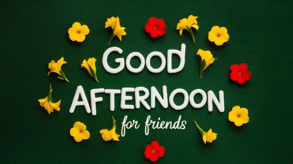 Good Afternoon Wishes for Friends