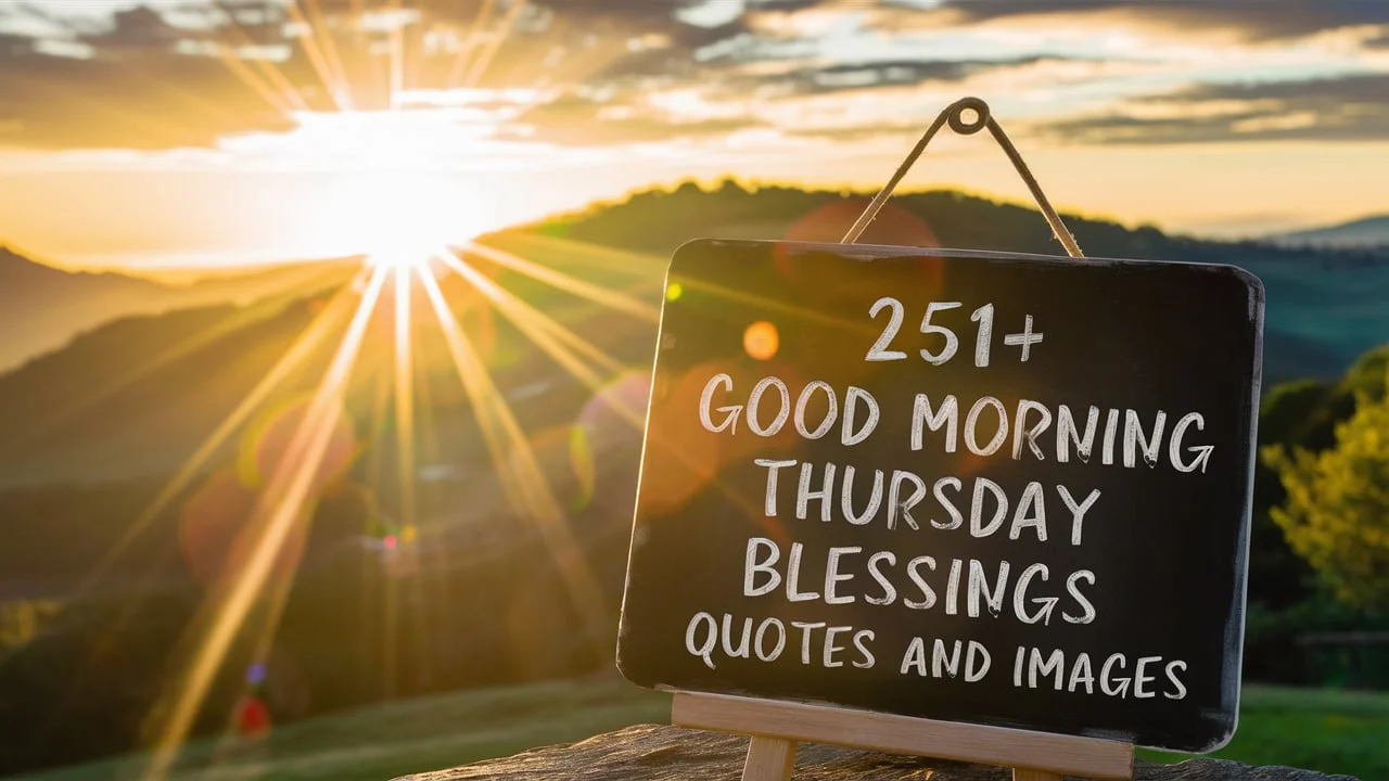 Good Morning Thursday Blessings Quotes and Images