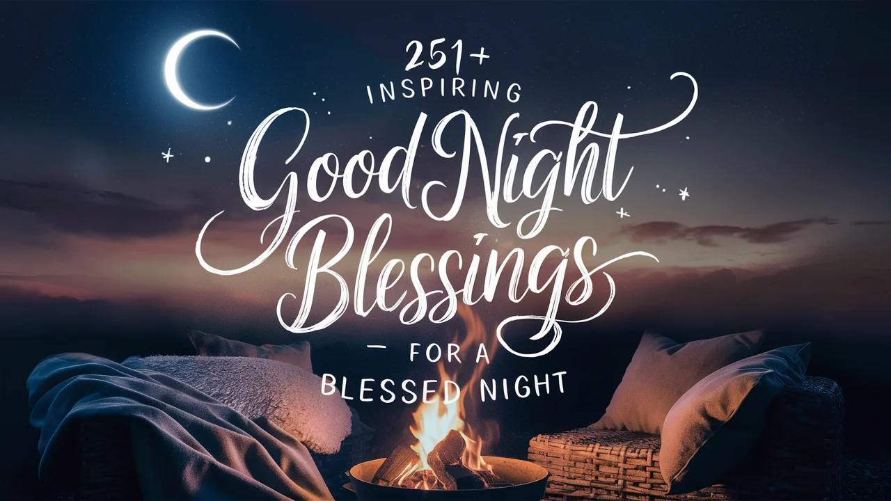 Inspiring Good Night Blessings for a Blessed Night