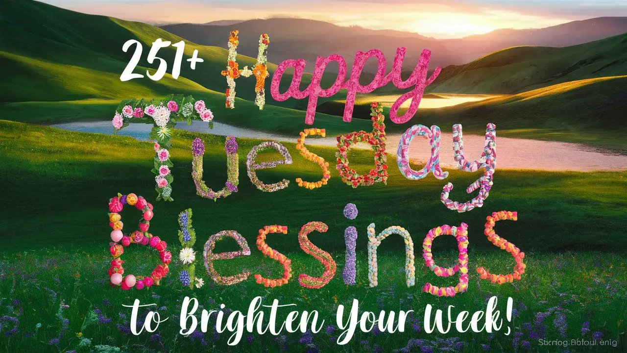 Happy Tuesday Blessings to Brighten Your Week!