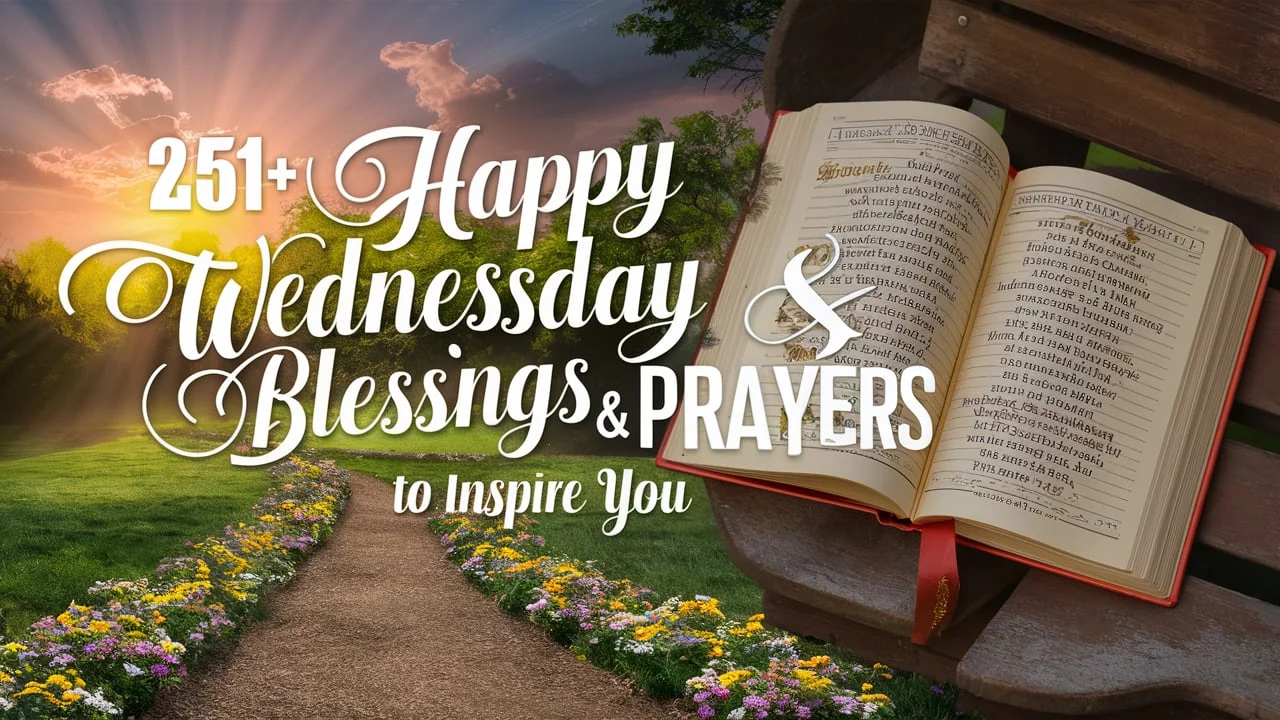 Happy Wednesday Blessings & Prayers to Inspire You