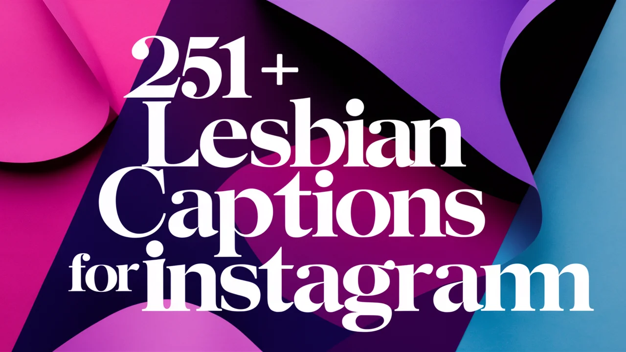 Lesbian Captions for Instagram