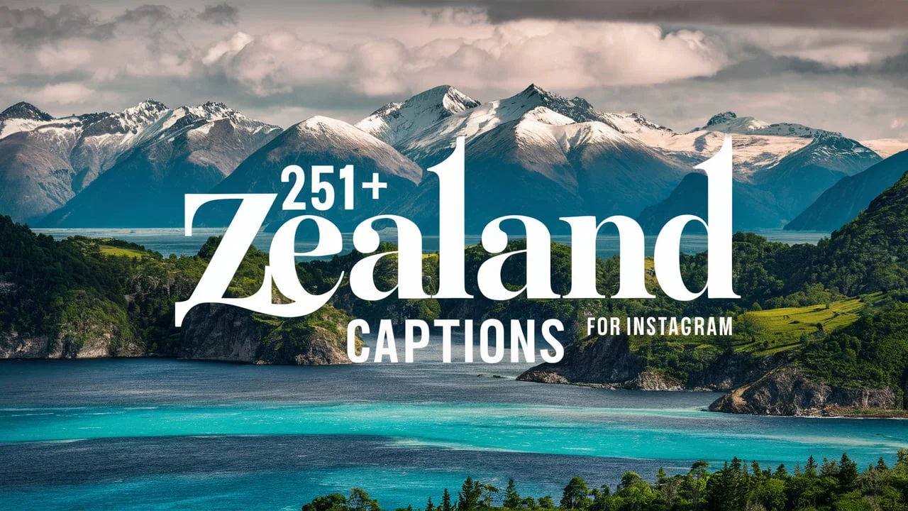 New Zealand Captions for Instagram
