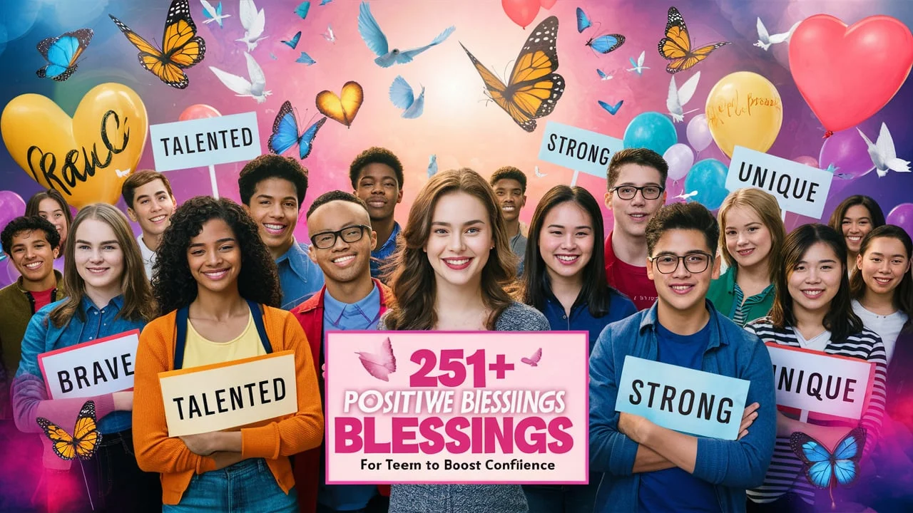 Positive Blessings for Teens to Boost Confidence