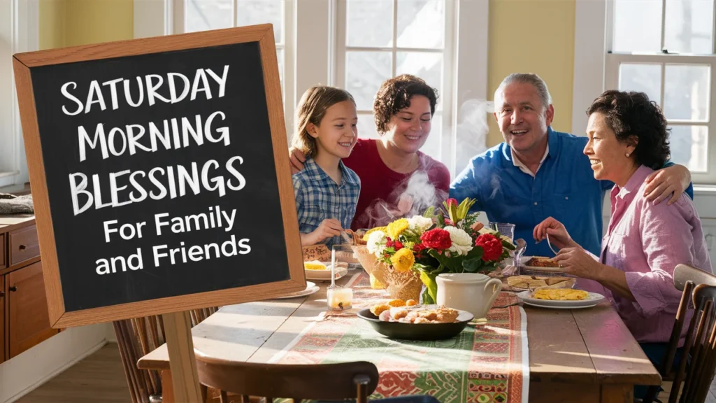 Saturday Morning Blessings for Family and Friends