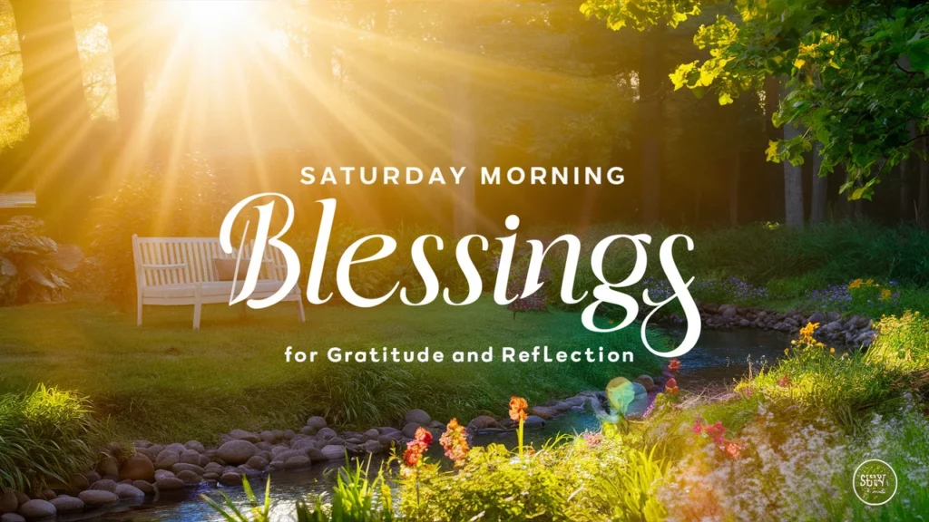 Saturday Morning Blessings for Gratitude and Reflection