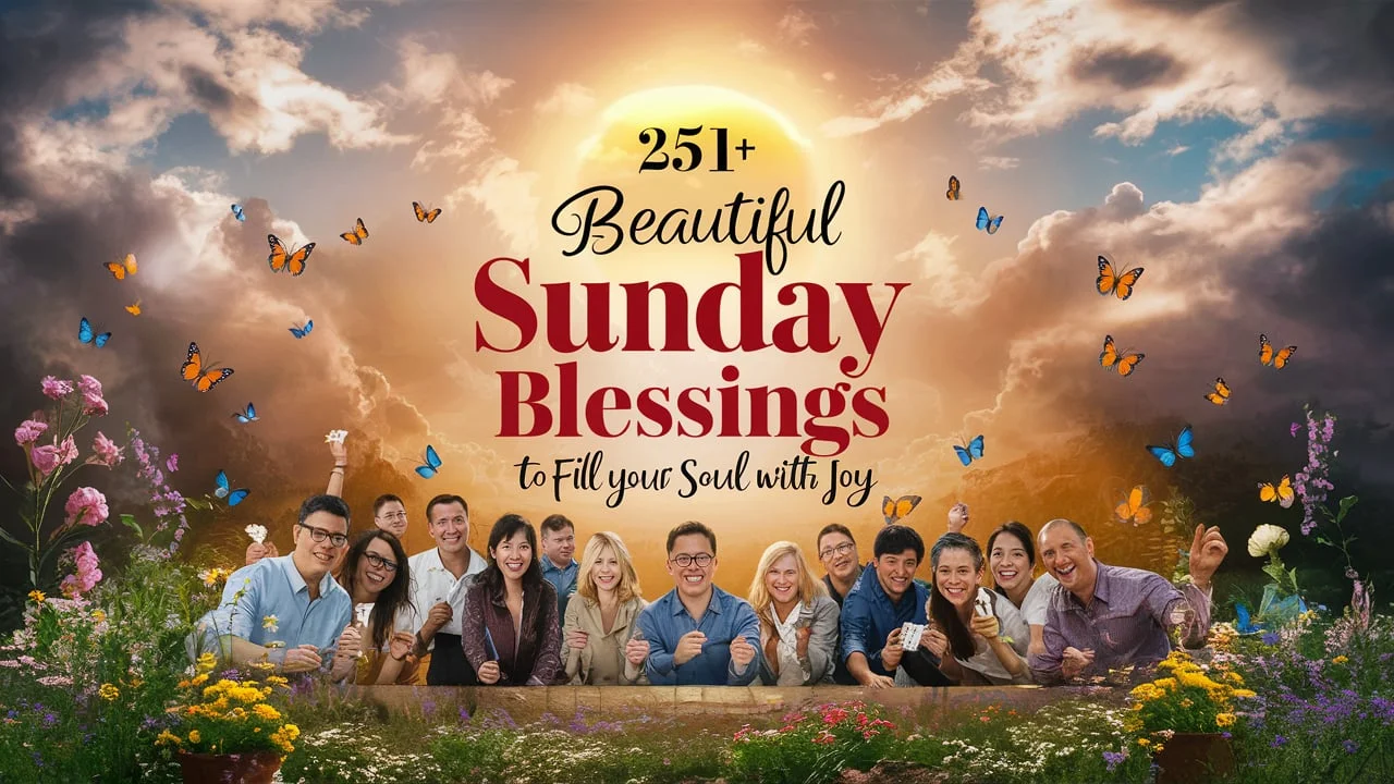 Beautiful Sunday Blessings to Fill Your Soul with Joy