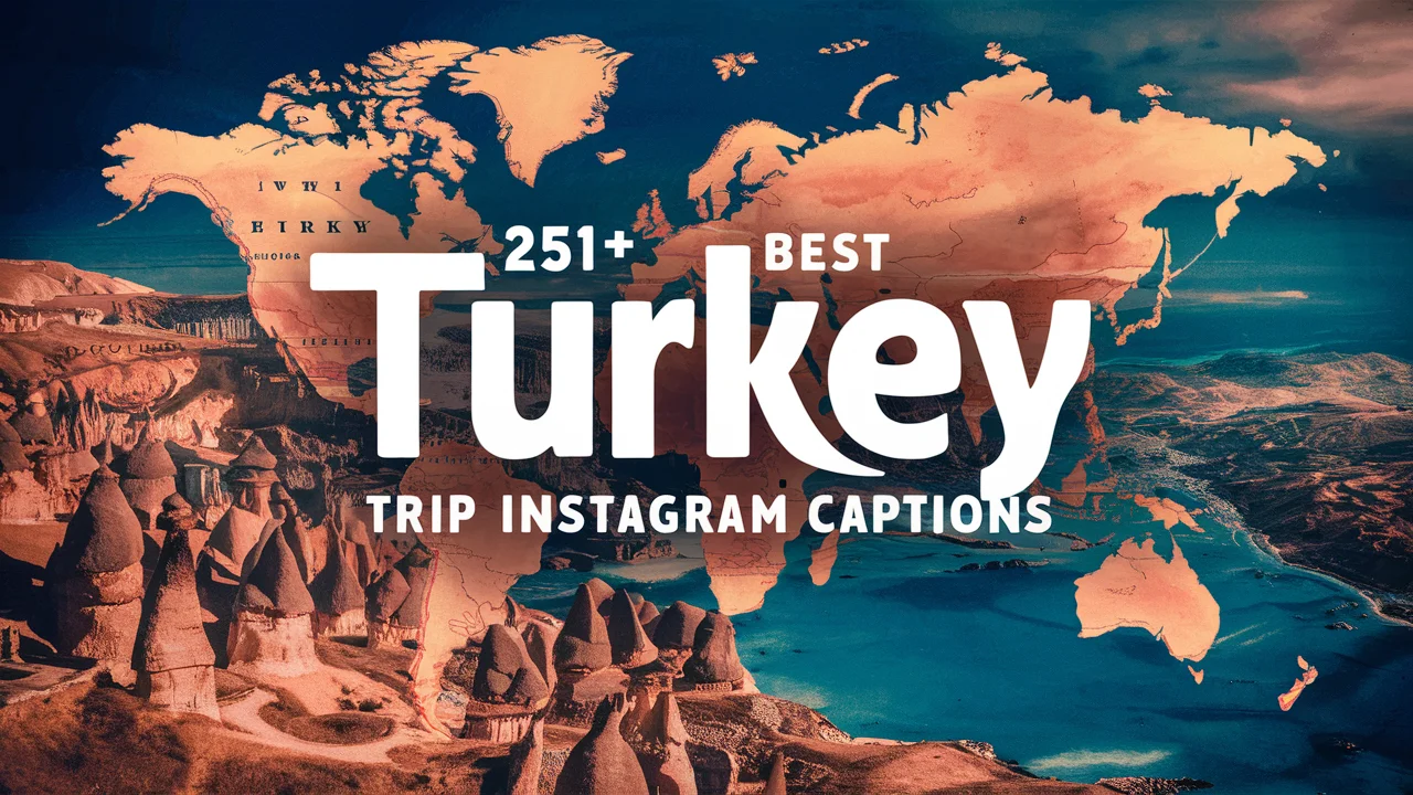 Best Turkey Trip Instagram Captions