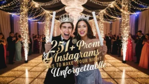 Prom Instagram Captions to Make Your Night Unforgettable
