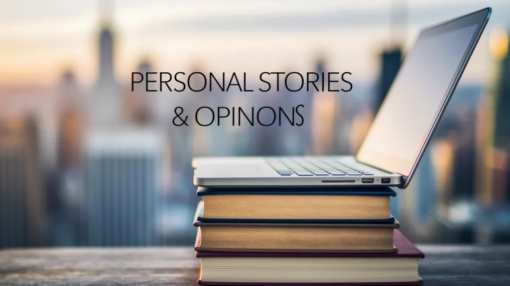 Personal Stories & Opinions